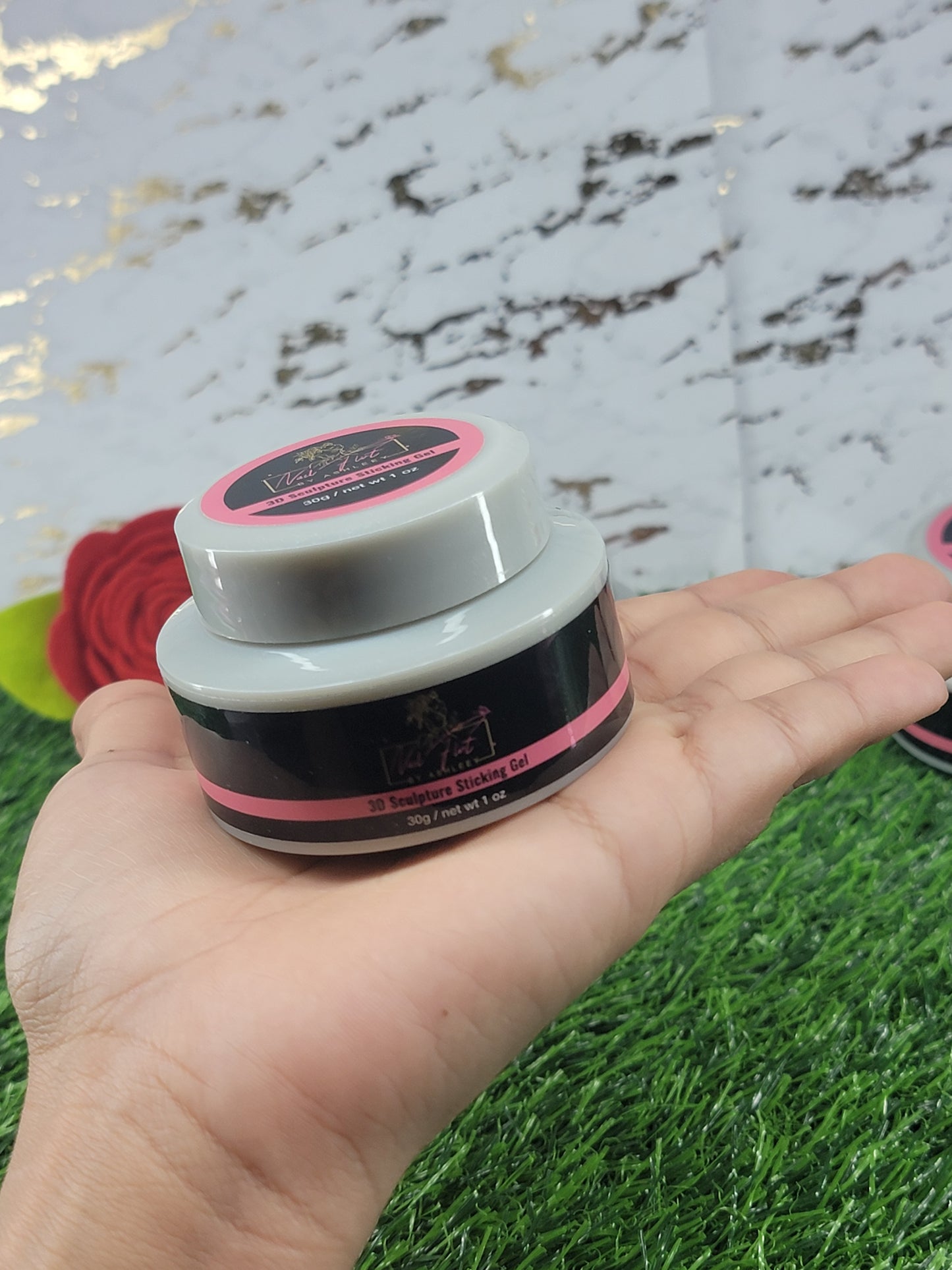 3D Sculpture Sticking Gel
