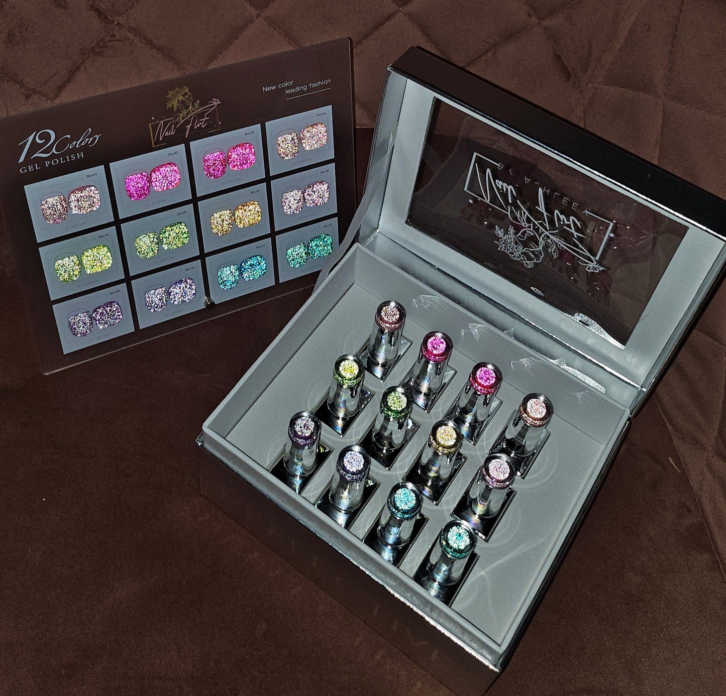 Reflective Diamond Disco Gel