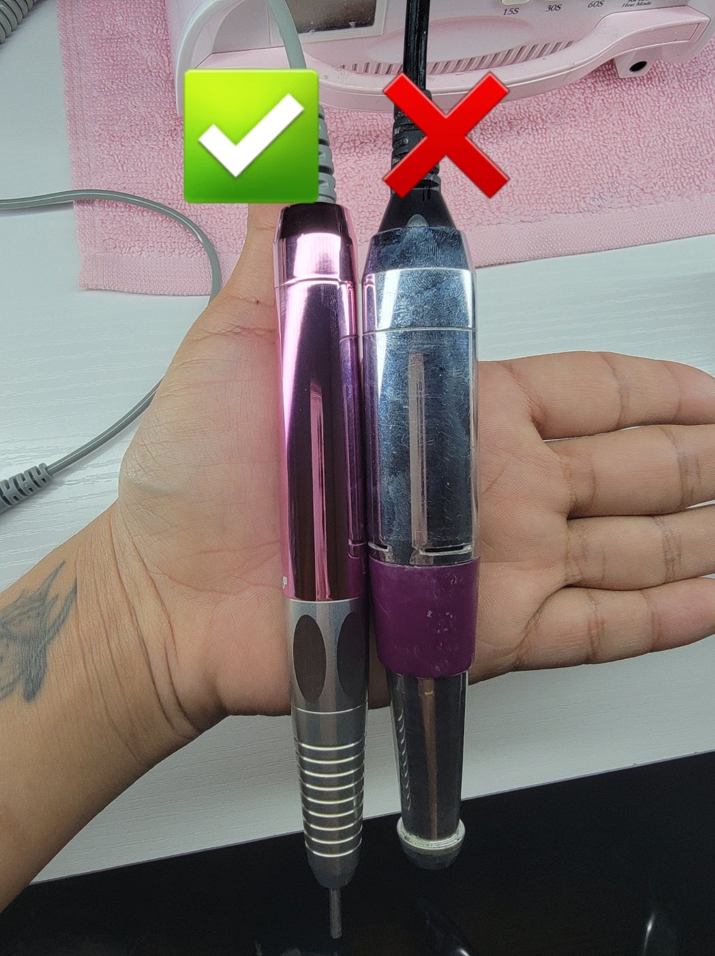 Portable Brushless Nail Drill Machine