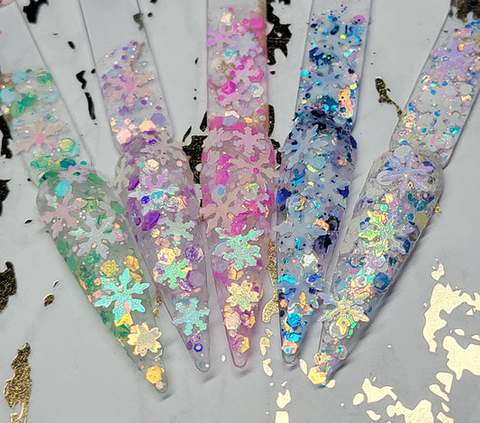 Rainbow Flake Collection