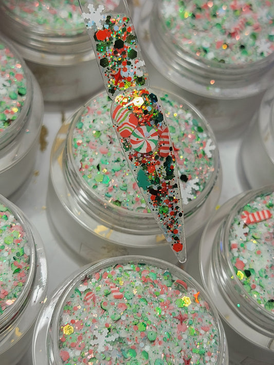 Sweet Candy Cane Stocking