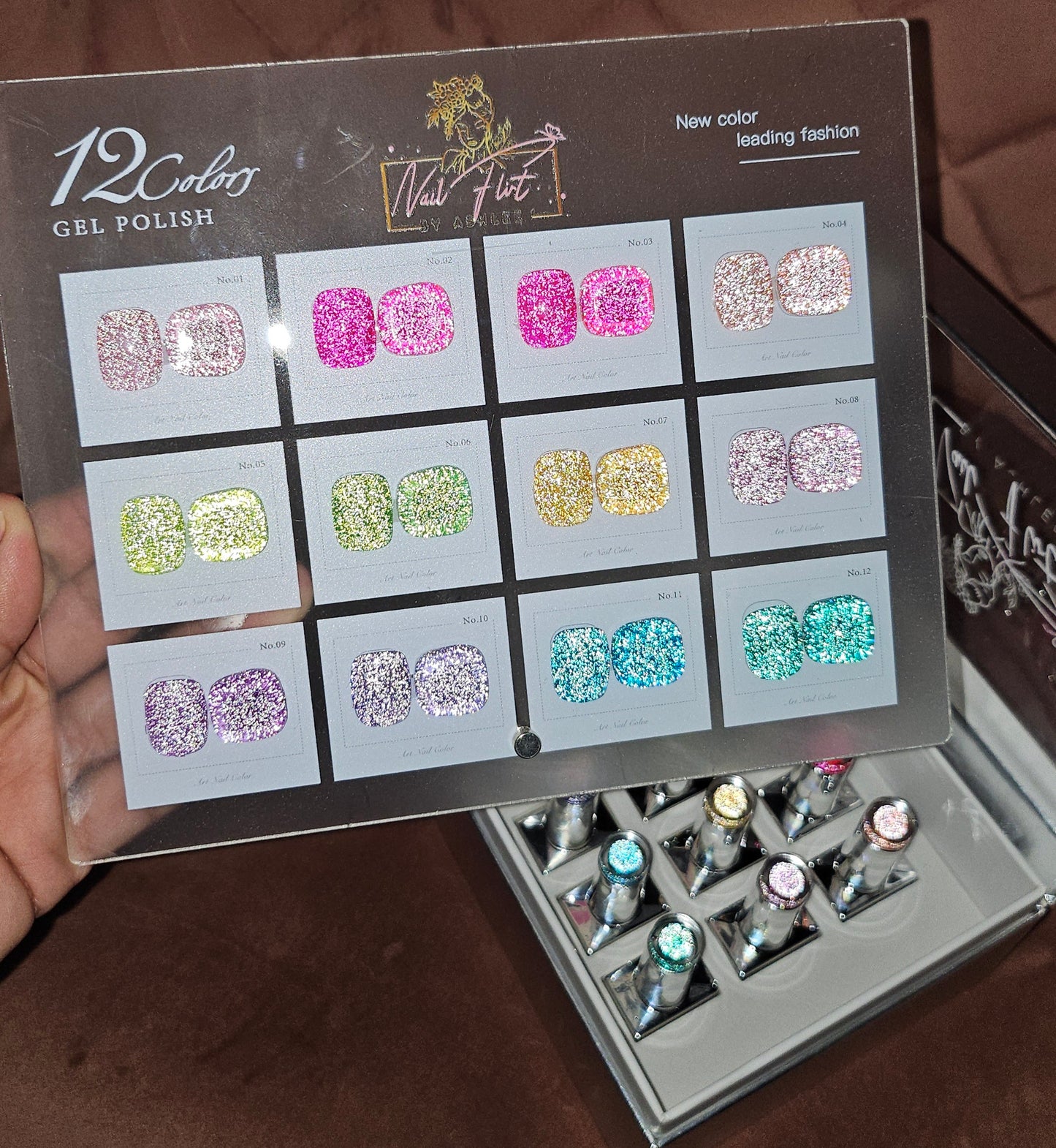 Reflective Diamond Disco Gel
