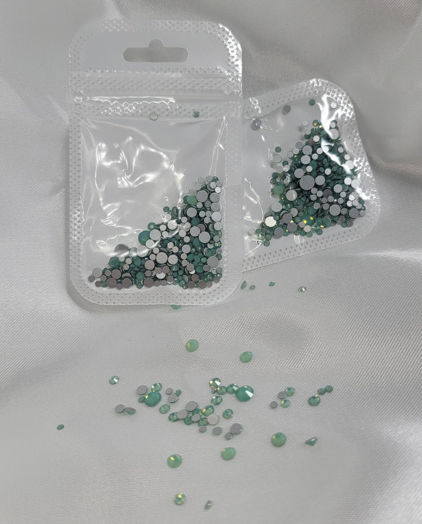 Green Opal Rhinestones