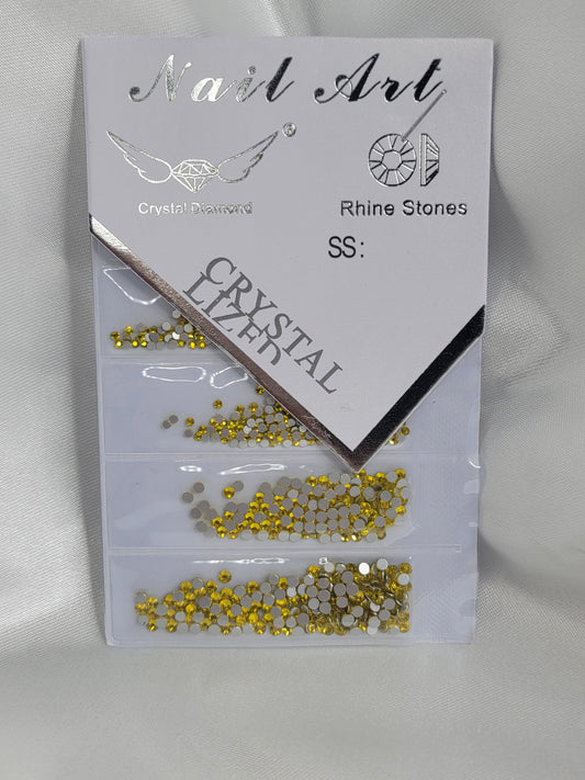Yellow Rhinestones